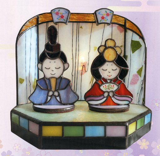 SD_HMR：ひなまつりランプキット ＊在庫限り (last 1) [ステンドグラス